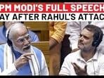 PM MODI'S FULL SPEECH DAY AFTER RAHUL'S ATTACK