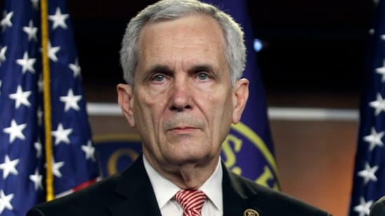 Rep. Lloyd Doggett of Texas said in a statement Tuesday that Biden should “make the painful and difficult decision to withdraw.”(AP)