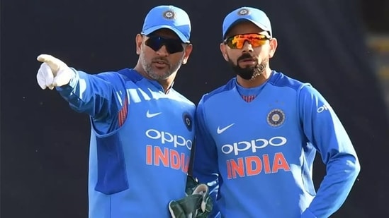 MS Dhoni and Virat Kohli