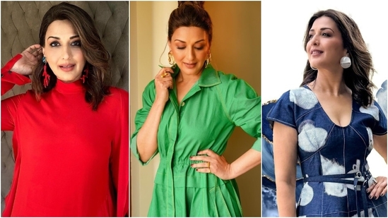Sonali Bendre's personal style has always epitomised understated chic. The star, who is usually seen in easy staples, loves vibrant shades, simple patterns, and breezy silhouettes. She is a perfect example of how to enter your 50s in style. Read on as we take a quick rundown through her Instagram featuring her sartorial wins. (Instagram)