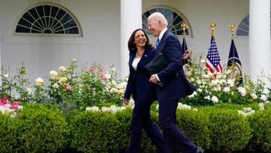 Joe Biden is also set to hold meetings with Kamala Harris and Democratic governors amid efforts to allay worries about his candidacy.(AP)