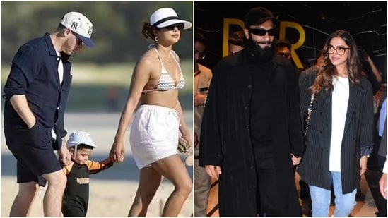 Presenting the best-dressed celebrities who wowed us with their sartorial choices. From Priyanka Chopra's stylish bikini top and linen shorts for a beach outing with Nick Jonas and their daughter Malti to Deepika Padukone's steal-worthy pregnancy look, here are the stars who made it to our best-dressed list. (Instagram, HT Photo/Varinder Chawla)