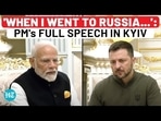 PM Modi's Full Speech At Zelensky Meet In Ukraine, Reveals Talks With Putin In Russia