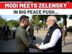 PM Modi Meets Ukraine’s Zelensky, Pays Tributes To Gandhi Statue In Kyiv Amid Raging Russia War