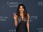 Priyanka Chopra was joined by Kim Kardashian and many other celebs at Kering Foundation’s Caring for Women dinner in New York on Monday. One of the co-hosts, Priyanka was dressed to impress in black at the event that was held in support of organisations that address gender-based violence. (AFP)