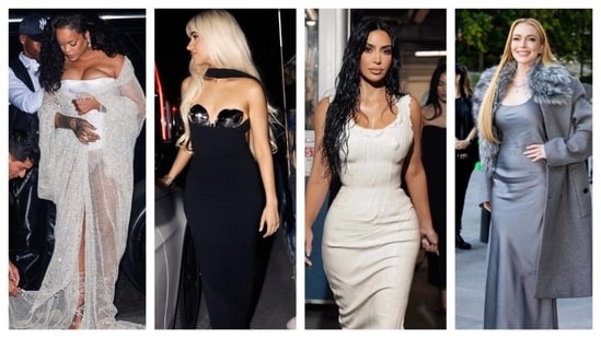 From sultry and dazzling fashion statements like metallic nipple plates and mesh capes to demure ‘Old Hollywood’ elegance radiating from overcoat with faux fur, here are some New York Fashion Week celebs who turned heads.&nbsp;(Instagram)