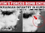 Putin’s Message To West? Chilling Video Shows Russian Forces Decimating Ukrainian Infantry In Kursk