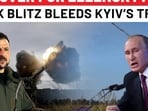 Kyiv’s Tanks Turn Fireball In Kursk, U.S. Weapon Hit In Sumy, Zelensky Loses 350+ Men 