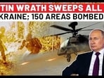 After Kursk, Putin Fury Unleashed In All Of Ukraine; 153 Areas Attacked, Energy Infra Hit | Russia