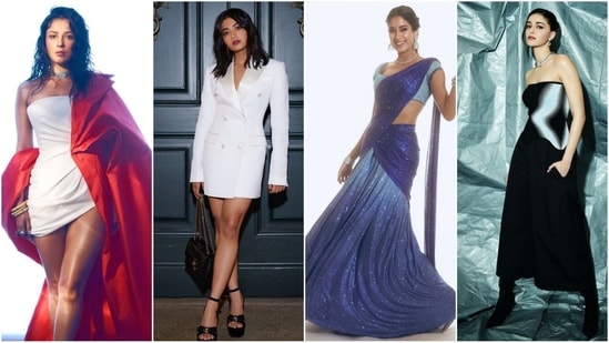 Get ready for a fresh dose of fashion inspiration with today's roundup of the best-dressed stars! From glittering sarees and power suits to new-age styles, there's something for every fashion lover. Featuring Janhvi Kapoor, Shehnaaz Gill, Ananya Pandey, Karisma Kapoor, and more, here are all the celebs turning heads with their stylish looks. Scroll down to take notes.(Instagram)