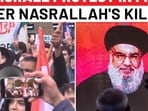 France: Anti-Israel Protest After Lebanon Airstrike Which Killed Hezbollah Chief Nasrallah 