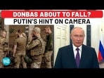 Putin’s Donbas Hint On Camera As He Blasts West For Turning Ukraine Into ‘Colony’ | Zelensky