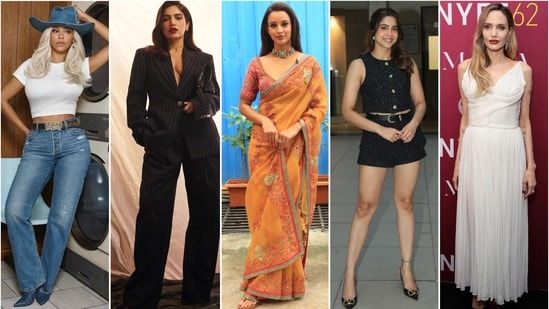 Fashion lovers, attention! Here's our list of today's best-dressed celebs, brimming with trending styles and a bucket full of fashion inspiration. From Beyoncé rocking cowboy chic, Triptii Dimri in six yards of elegance, to Bhumi Pednekar's boss babe look, these celebs are turning heads with their glam outfits. Scroll down to take some notes.(Instagram)