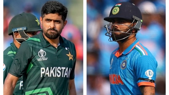 Babar Azam and Virat Kohli