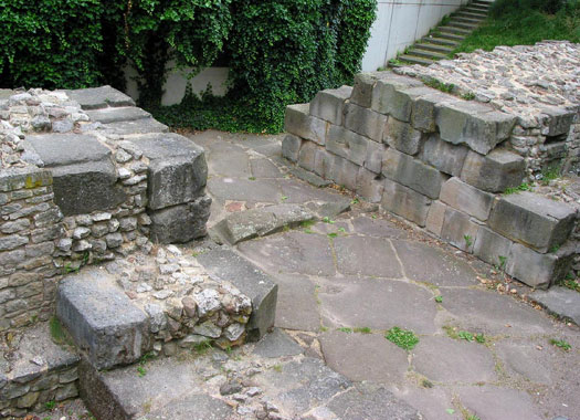 Roman town gates of Metz