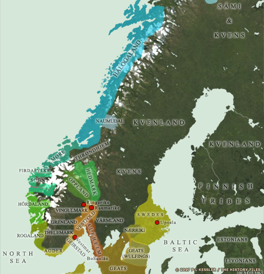 Map of Norway