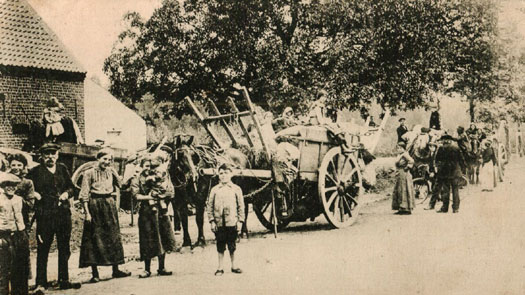 Belgium refugees in 1914