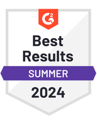 G2 badge best results