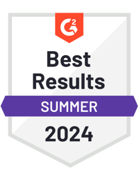 G2バッジ：Best Results