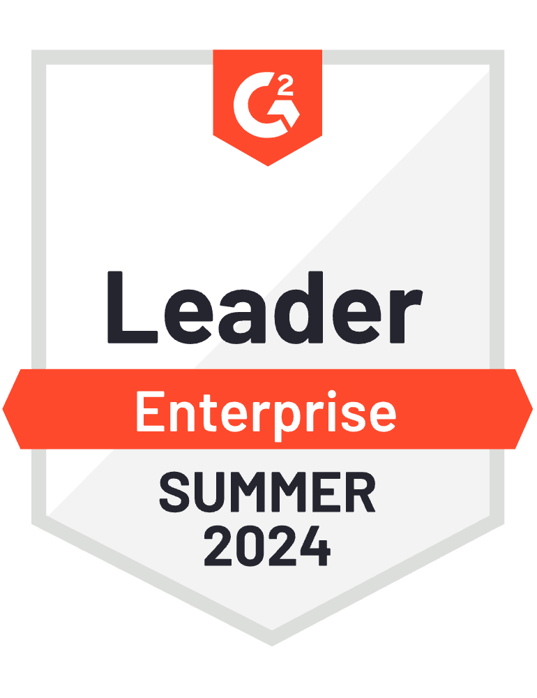 G2-Abzeichen: Leader, Enterprise, Sommer 2023