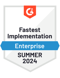 G2 bagde fastest implementation