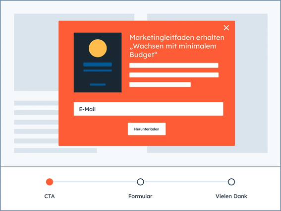 CTA Erstellung mit CRM Software