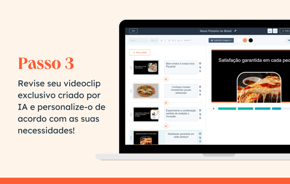 Passo 3 - revise seu vídeo, finalize o conteúdo e comece a gerar resultados 