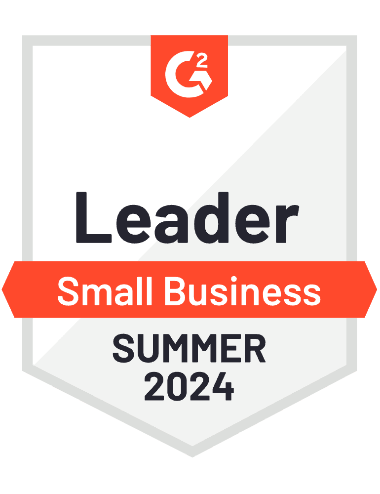 Leader Small Business Winter 2023 G2 Badge