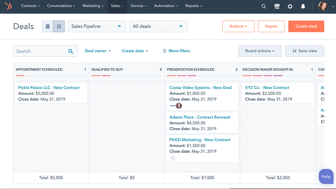 Get started with HubSpot's sales tracking software.