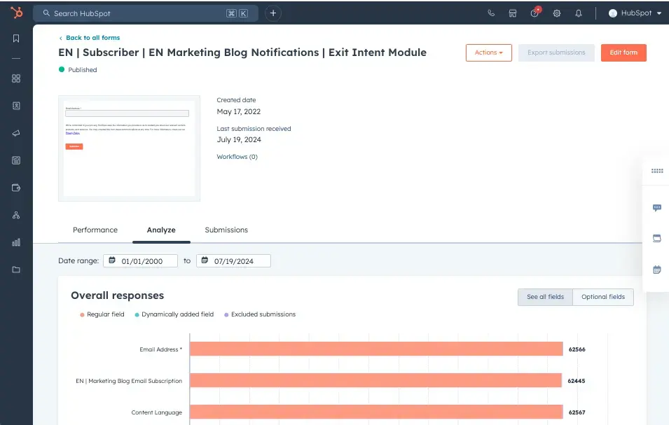 hubspot forms customization