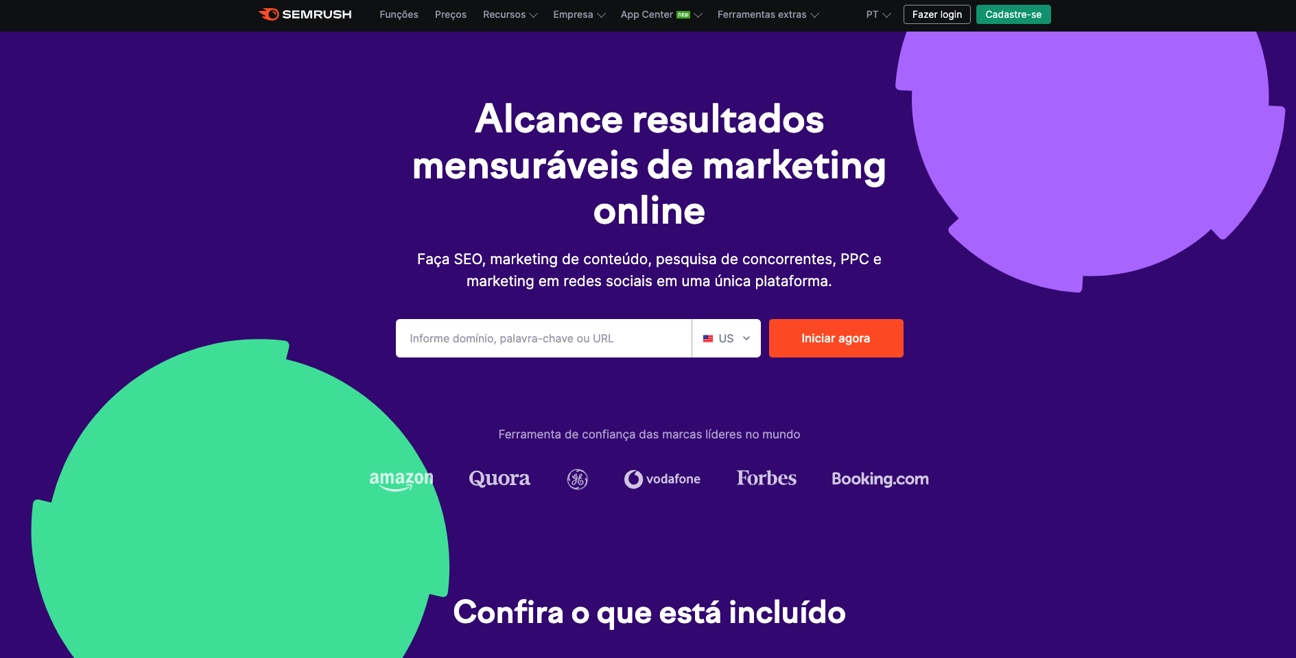 exemplos de landing pages