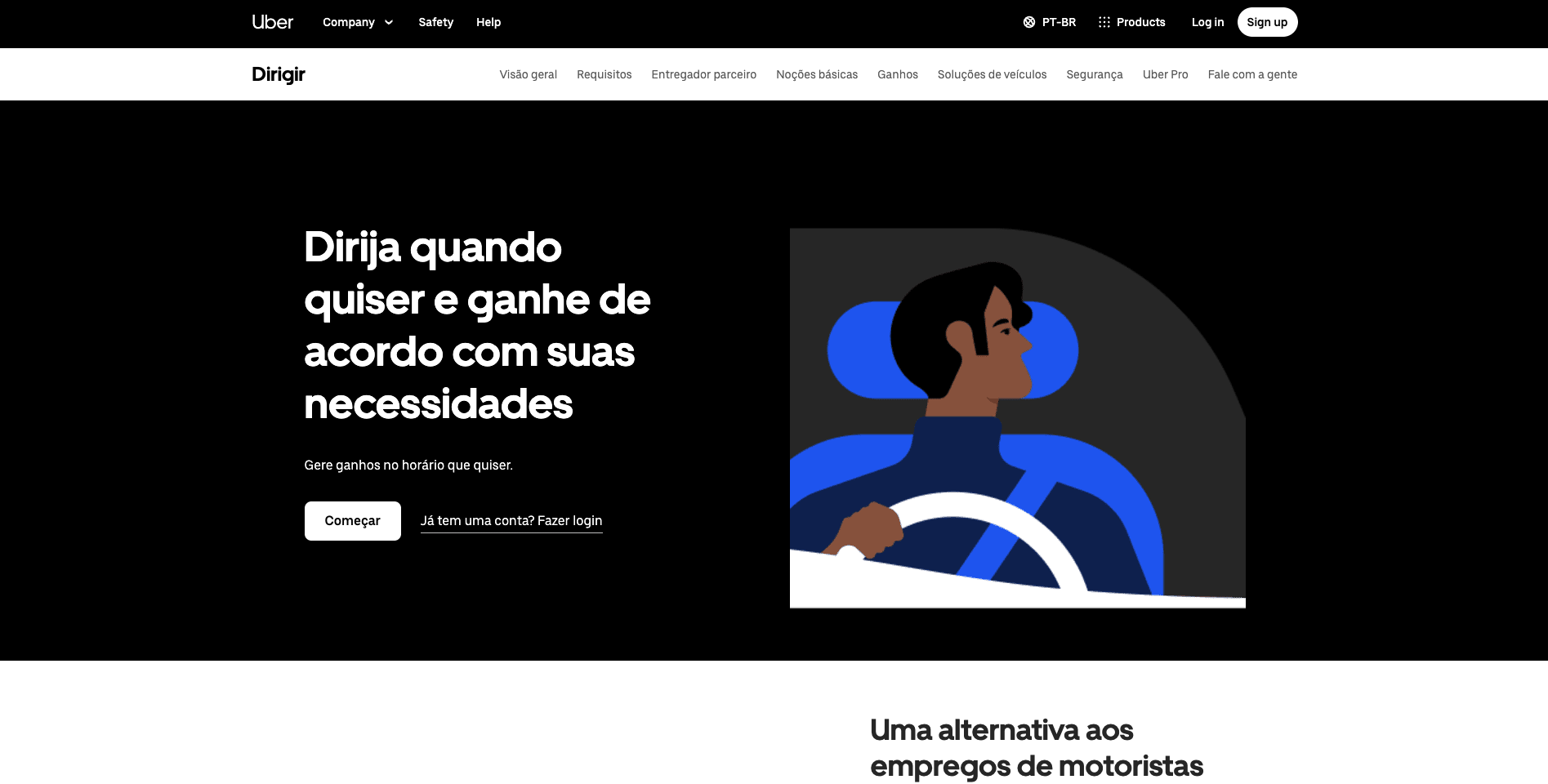 exemplos de landing pages