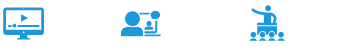 Web授業,オンラインライブ授業,対面型ライブ授業