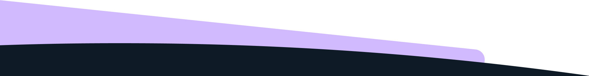 Decorative section transition purple into dark