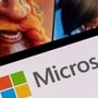 FILE PHOTO: Microsoft logo is seen on a smartphone placed on displayed Activision Blizzard's games characters in this illustration taken January 18, 2022. REUTERS/Dado Ruvic/Illustration/File Photo (REUTERS)