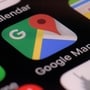 FILE - The Google Maps app is seen on a smartphone, March 22, 2017, in New York. On Tuesday, Sept. 19, 2023, the family of a North Carolina man who died after driving his car off a collapsed bridge while following Google Maps directions filed a lawsuit against the technology giant for negligence, claiming it had been informed of the collapse but failed to update its navigation system. (AP Photo/Patrick Sison, File) (AP)