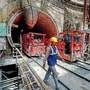 A file photo of tunnel construction for Mumbai Metro Line 3 in May 2018, Photo: ABHIJIT BHATELKAR/MINT