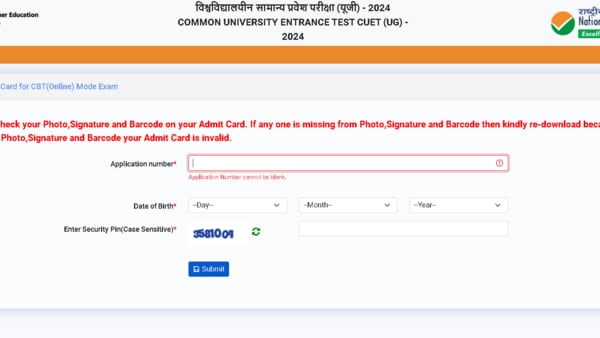 CUET UG 2024: On July 15, the NTA announced that it would conduct a re-test for over 1,000 candidates on July 19.