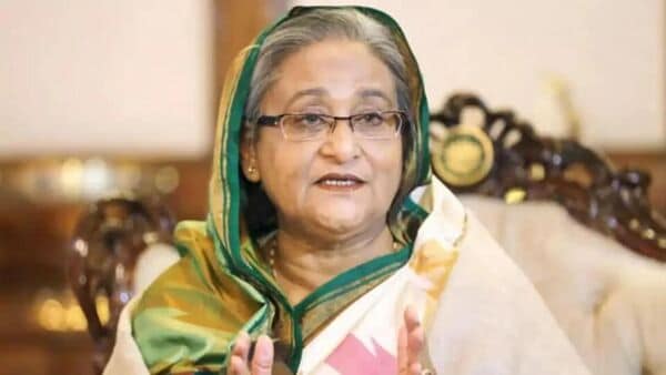 Former Bangladesh prime minister Sheikh Hasina.