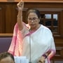 Kolkata doctor rape case: West Bengal Chief Minister Mamata Banerjee speaks after tabling the Aparajita Woman and Child Bill (West Bengal Criminal Laws and Amendment Bill 2024) during a special session of the state Legislative Assembly, in Kolkata, on Tuesday. (PTI)