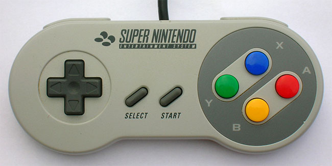 Super Nintendo controller