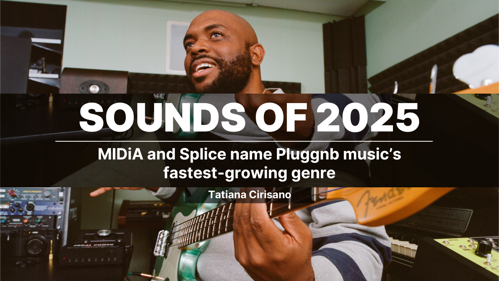 Cover image for Sounds of 2025 | MIDiA and Splice name Pluggnb music’s fastest-growing genre