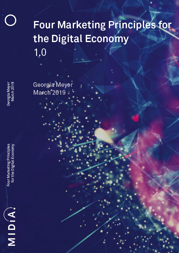 Cover image for Four Marketing Principles for the Digital Economy