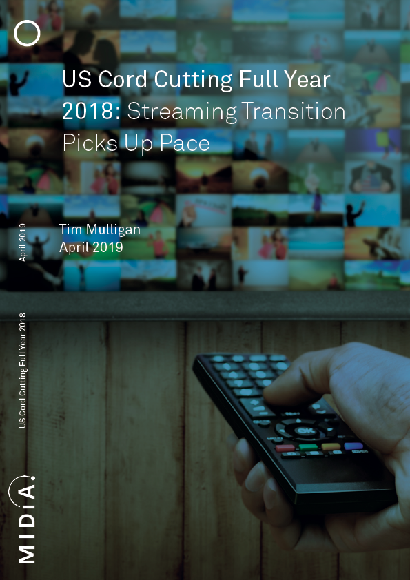 Cover image for US Cord Cutting Full Year 2018