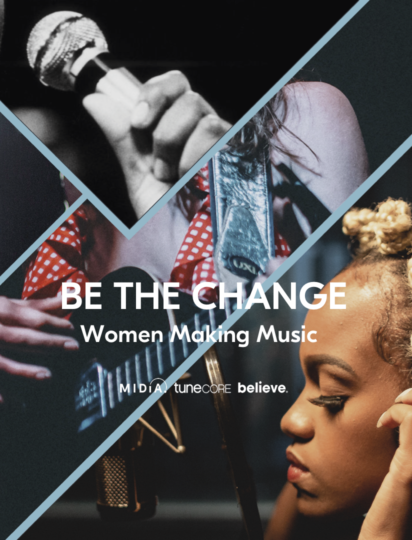 Cover image for BE THE CHANGE - Women Making Music