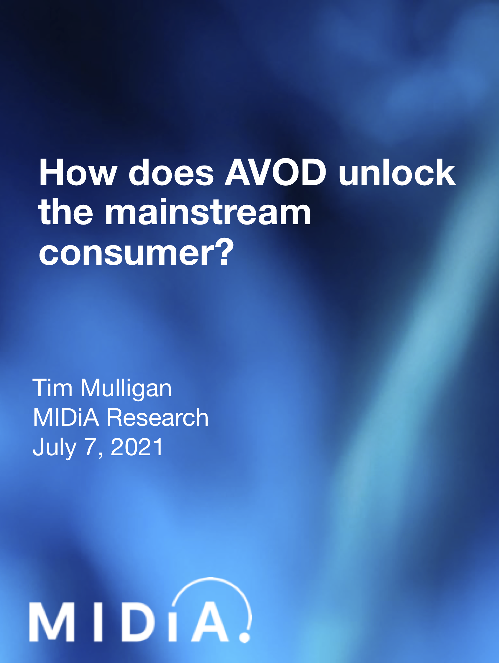 Cover image for How does AVOD unlock the mainstream consumer