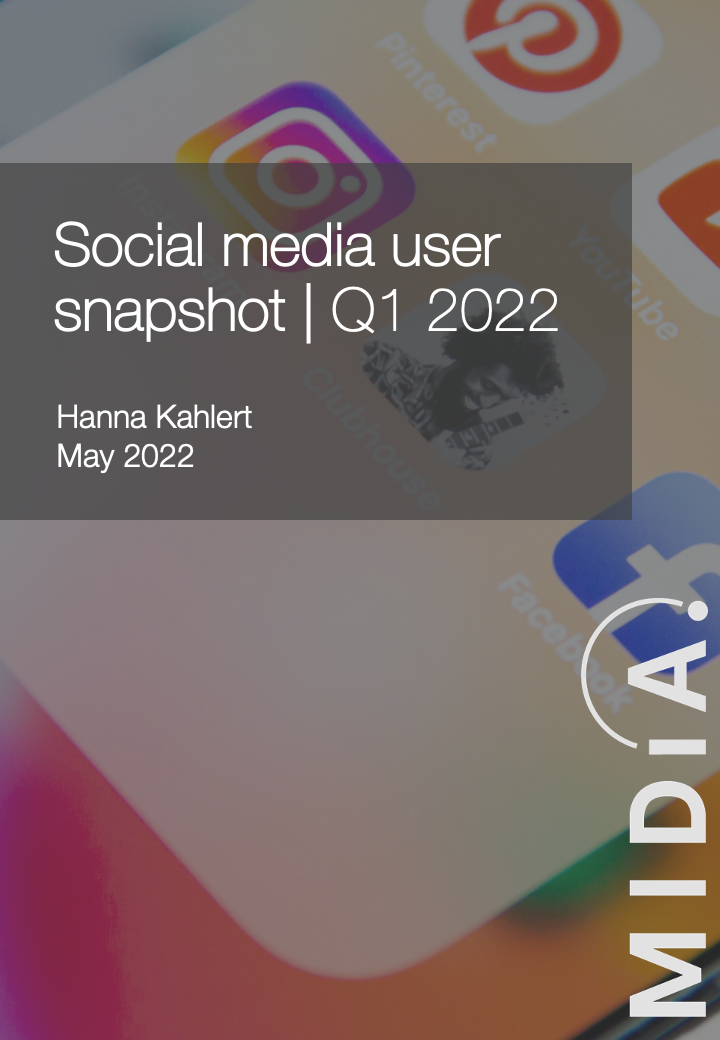 Cover image for Social media user snapshot