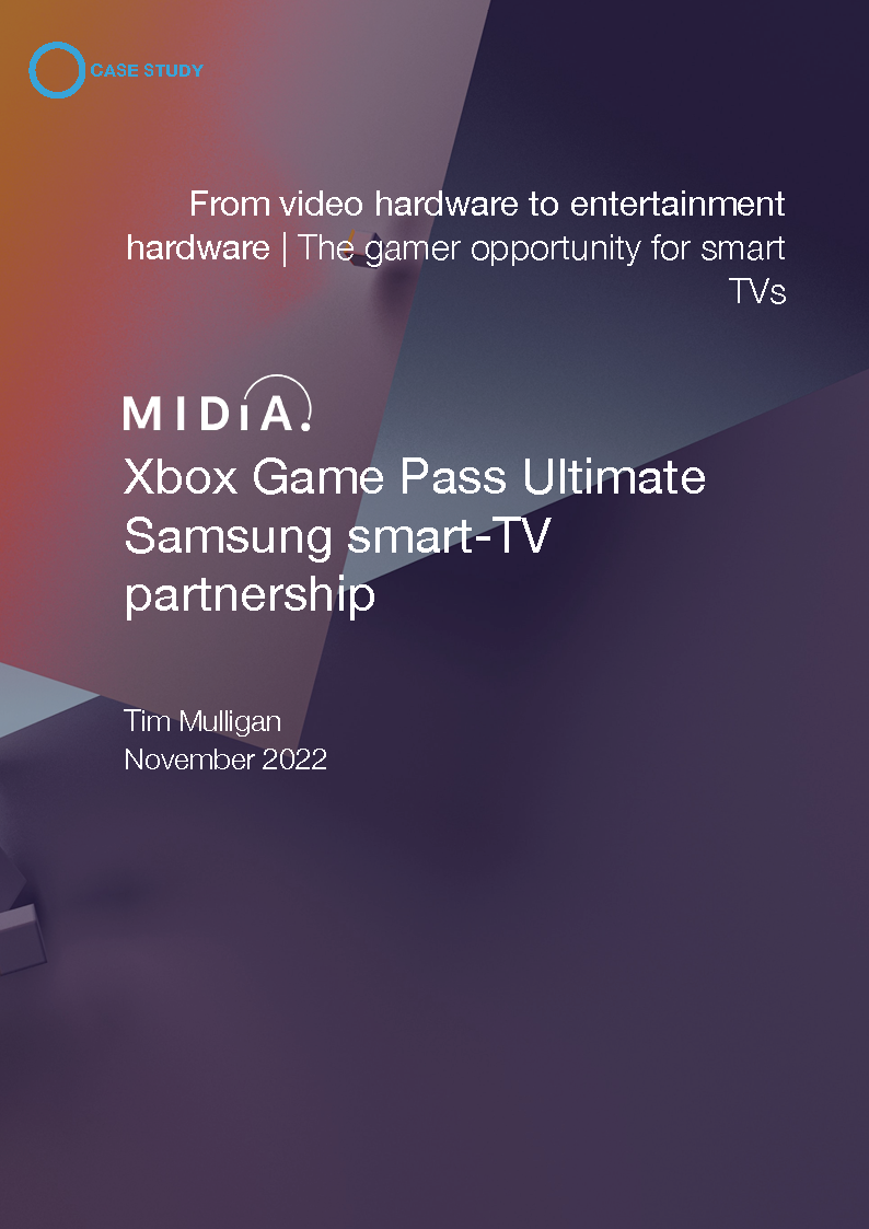 Cover image for Xbox Game Pass Ultimate Samsung smart-TV partnership