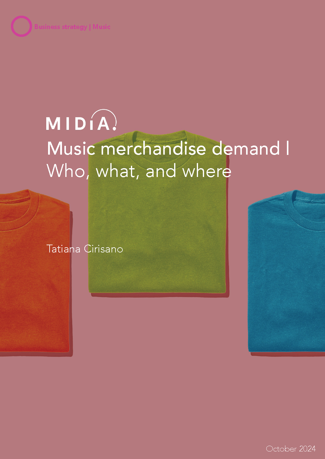 Cover image for Music merchandise demand