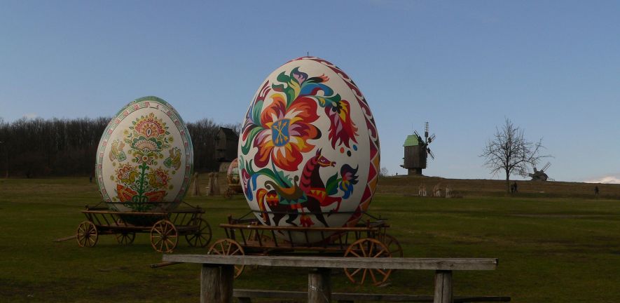 (c) Sophie Rust - Painted Easter Eggs in Ukraine